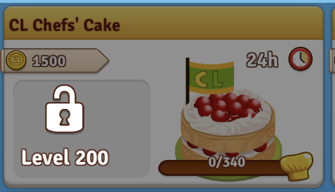 CL Chefs Cake Recipe