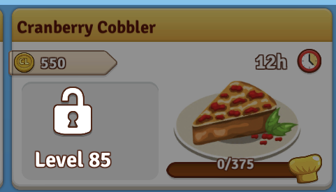 Cranberry Cobbler Recipe