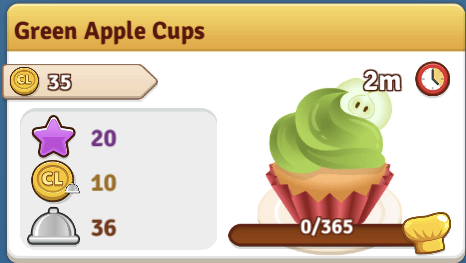 Green Apple Cups Recipe