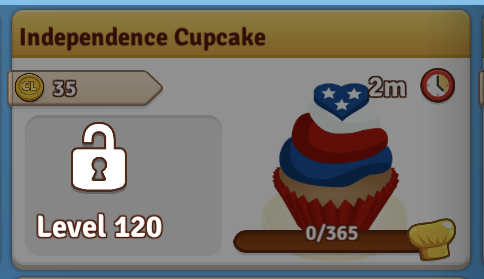 Independence Cupcake Recipe