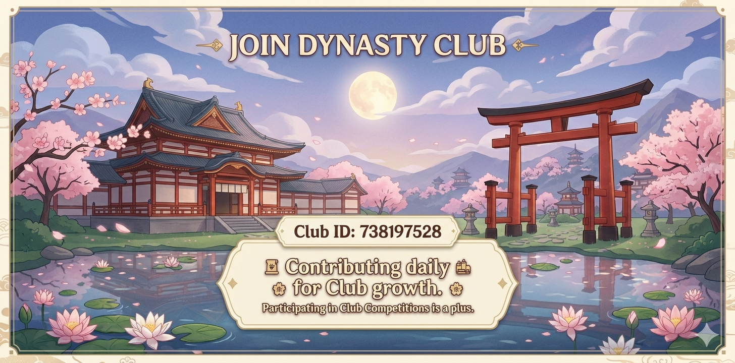 guilld recruit banner. Dynasty Guild ID: 738197528.
