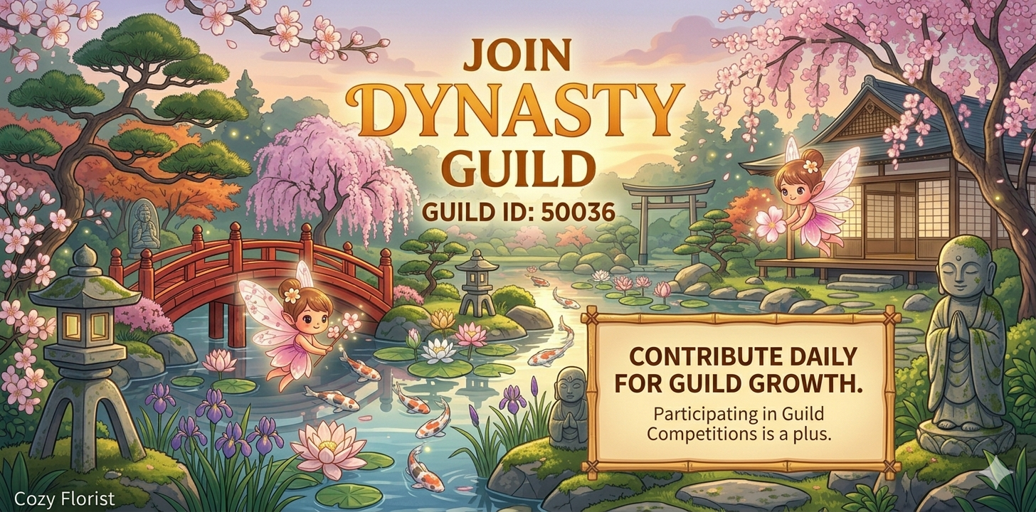 guilld recruit banner. Dynasty Guild ID: 50036.