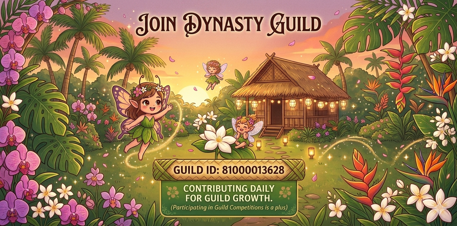 guilld recruit banner. Dynasty Guild ID: 81000013628.