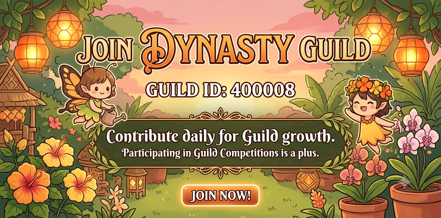 guilld recruit banner. Dynasty Guild ID: 400008.